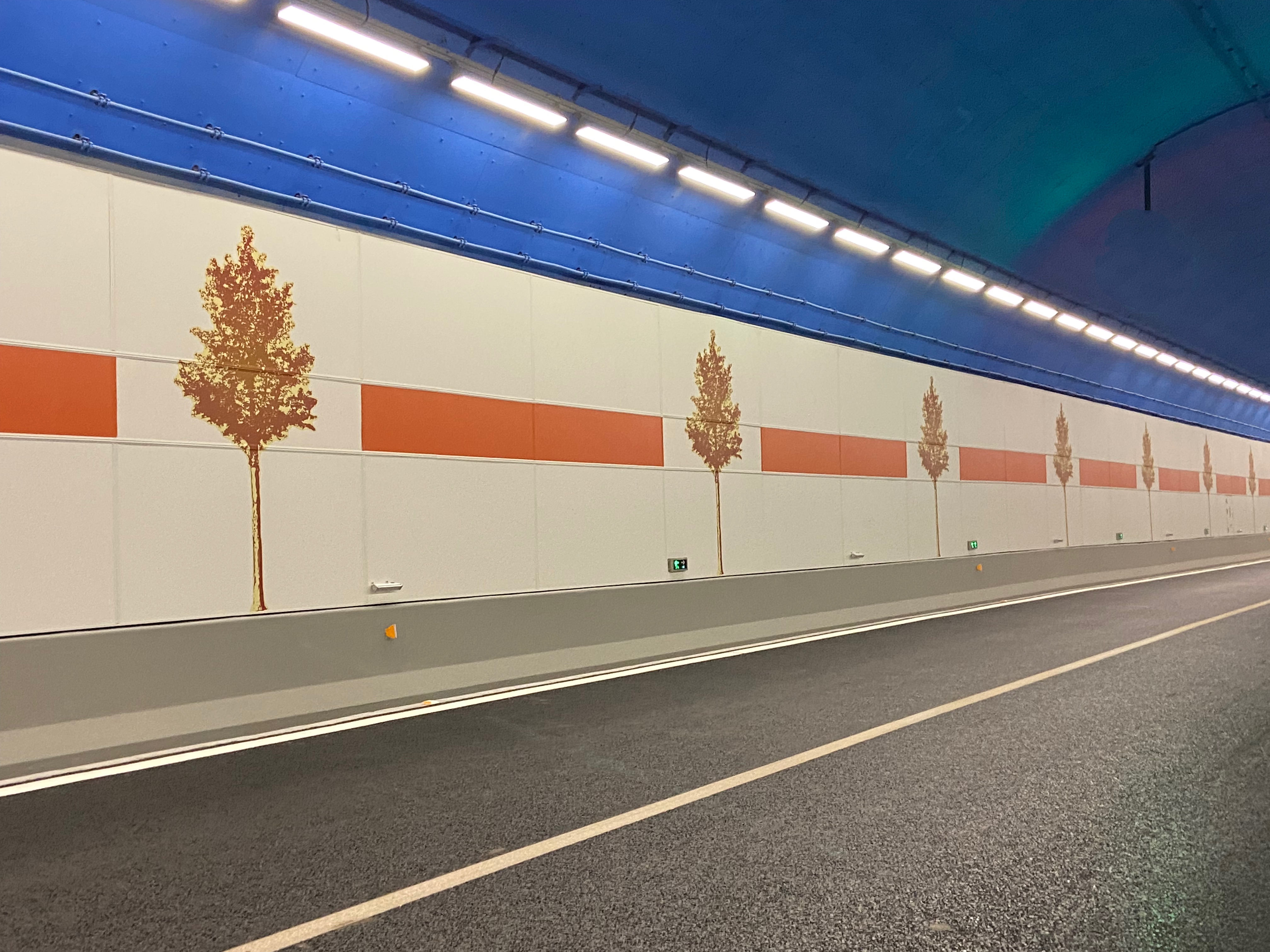 我校教师主持设计的济南黄河济泺路隧道景观精彩亮相